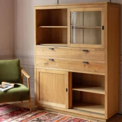 Graham & Green Cabinets & Cupboards<Valence Teak Cabinet