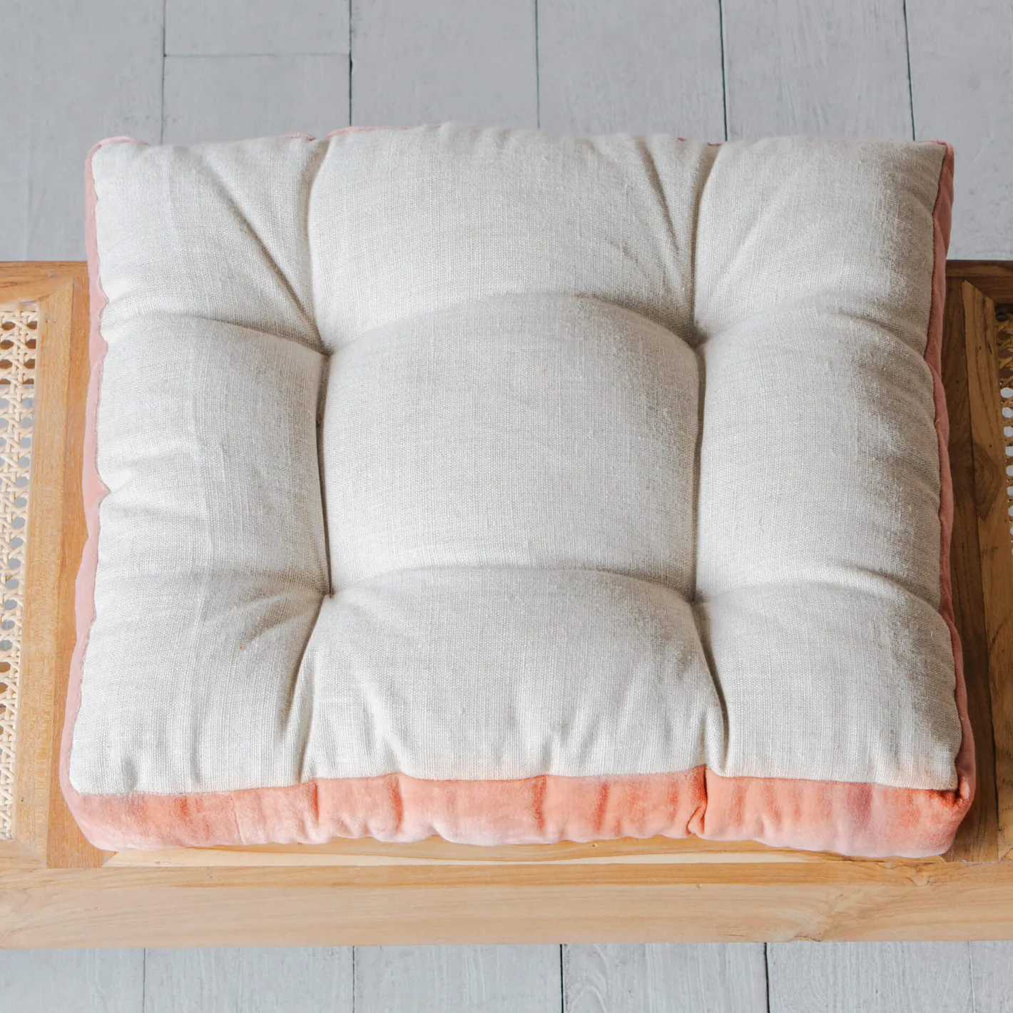 Graham & Green Seat Pads & Bed Rolls|Seat Pads & Bed Rolls<Velvet Border Seat Pads