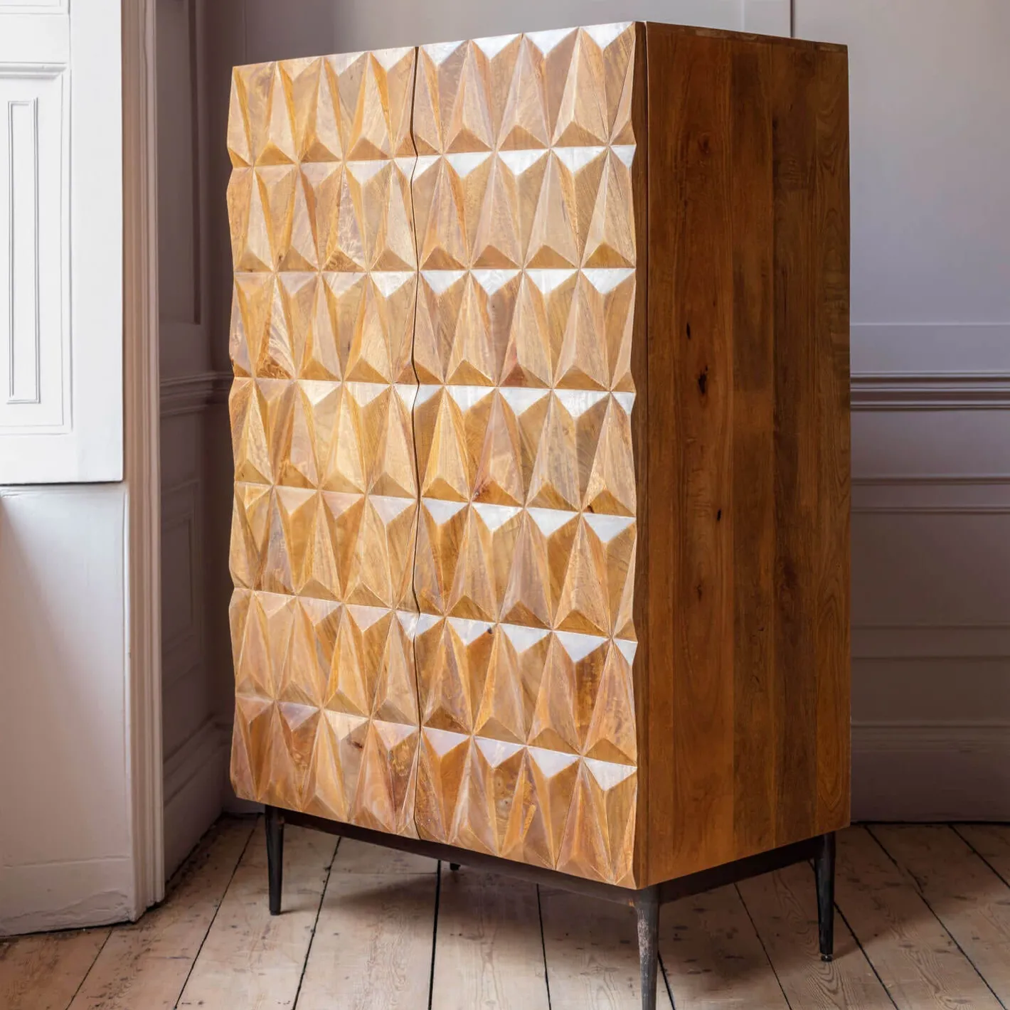 Graham & Green Drinks Trolleys & Bars<Verena Bar Cabinet