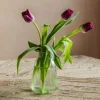 Graham & Green Vases & Plant Pots<Vintage Green Ribbed Posy Vase