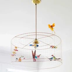 Graham & Green Animal Lights|Ceiling Lights & Chandeliers<Voliéres Medium Bird Cage Pendant