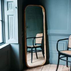 Graham & Green Floor Standing Mirrors|Rectangular Mirrors<Walter Large Natural Wood Mirror