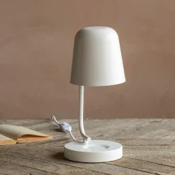 Graham & Green Table Lamps<White Angled Table Lamp