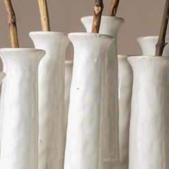Graham & Green Vases & Plant Pots<White Ceramic Multi-Stem Vase