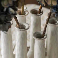 Graham & Green Vases & Plant Pots<White Ceramic Multi-Stem Vase