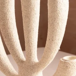 Graham & Green Candle Holders & Candles<White Coral Candelabra