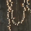 Graham & Green String Lights<White Pom Pom Garland