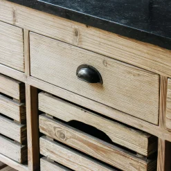 Graham & Green Kitchen Islands|Kitchen Islands And Larders<Whitewashed Hudson Kitchen Island