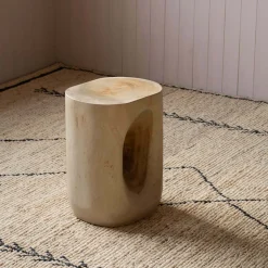 Graham & Green Side Tables<Whitewash Wooden Side Table