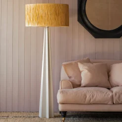 Graham & Green Floor Lamps<White Wave Floor Lamp