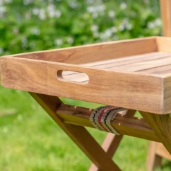 Graham & Green Garden Tables & Sets|Garden Tables & Sets<William Outdoor Wooden Tray Side Table