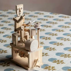 Graham & Green Toys & Dolls<Wooden Drummer Kit