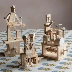 Graham & Green Toys & Dolls<Wooden Drummer Kit