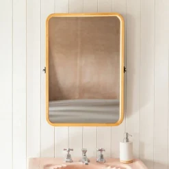 Graham & Green Wall Mirrors<Wooden Edge Wall Mirror