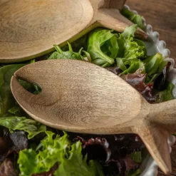 Graham & Green Outdoor Dining|Tableware<Wooden Fish Salad Servers