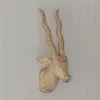 Graham & Green Decorative Accessories|Prints & Wall Art<Wooden Gazelle Head