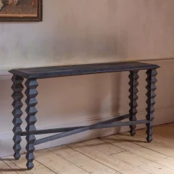 Graham & Green Console Tables<Yasmin Black Console Table