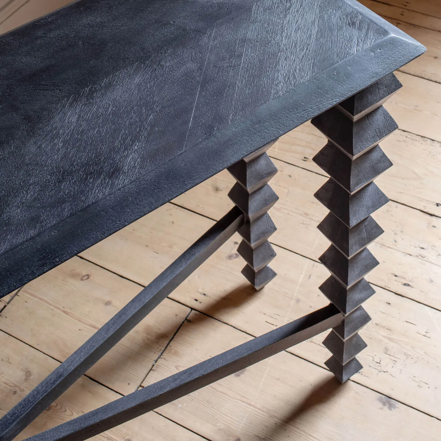 Graham & Green Console Tables<Yasmin Black Console Table