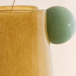 Graham & Green Vases & Plant Pots<Yellow and Jade Medium Bolita Vase