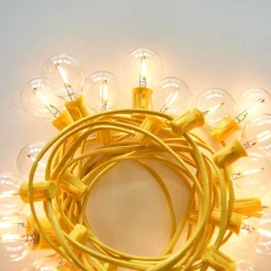Graham & Green Garden Lights|Outdoor Lights<Yellow Festoon Lights