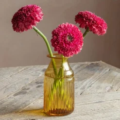 Graham & Green Vases & Plant Pots<Yellow Recycled Glass Bud Vase
