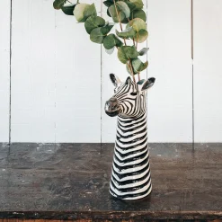 Graham & Green Vases & Plant Pots<Zebra Flower Vase